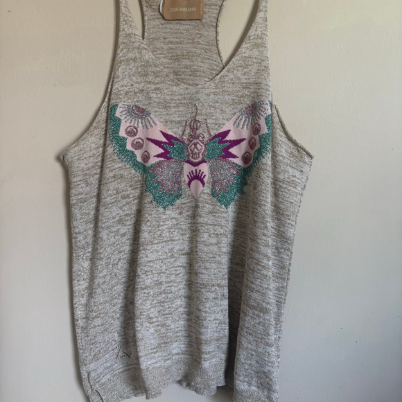 Zadig & Voltaire Mili BisButterfly Tank Small